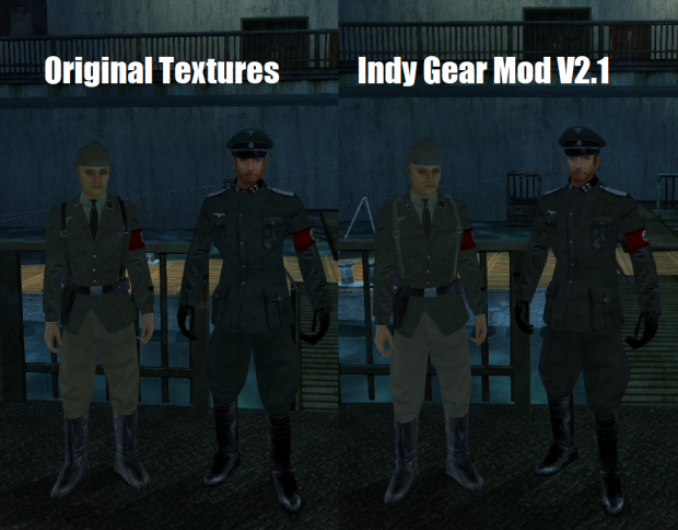Enemies - Nazi Uniform Compare