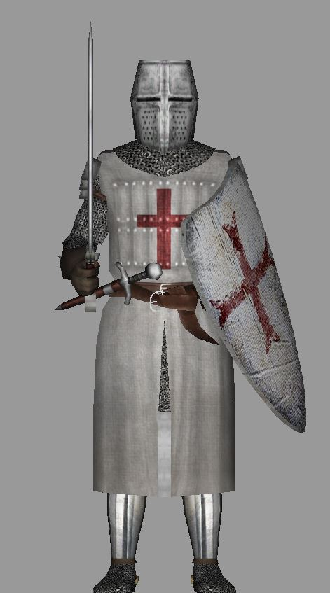 Templar Knights in Reinforced Mail Armor