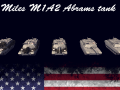 Miles M1A2 Abrams tank