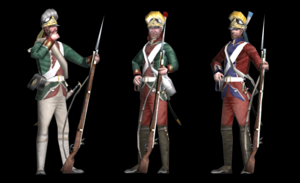 1792 - Russian Grenadiers (reworked) + 2 Musketeer regiments
