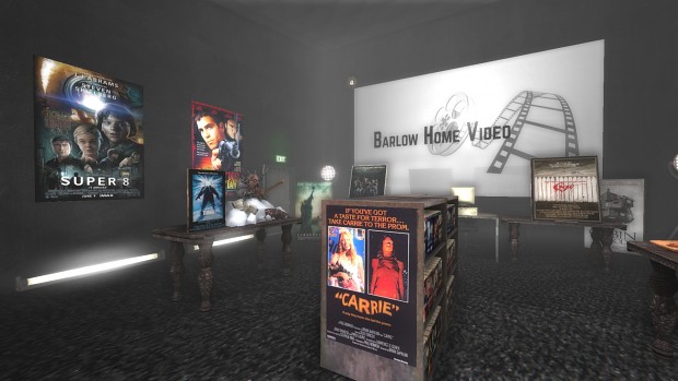 Interior of Barlow Home Video