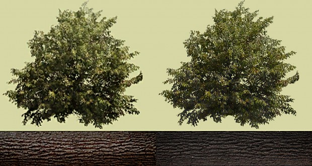 New Trees (not upscale - find same library with high-res images)