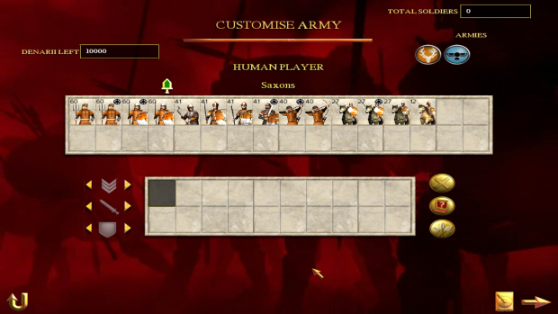 saxons roster with horde units 23