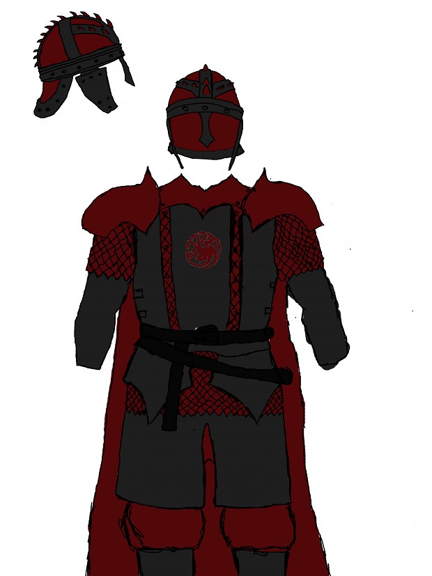 Targaryen Knight Armour image - Total War - A Game of Ice and Fire mod