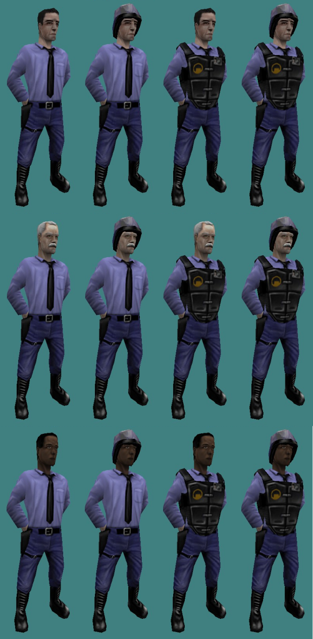Barney Variations (Credit to BrussTrigger) image - Half-Life: Extended ...