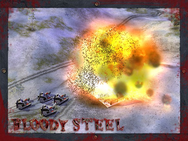 CNC GENERALS Bloody Steel - Tomahawk Explosion