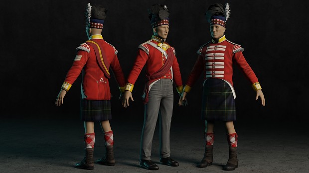 92nd "Gordon Highlanders" Regiment of Foot (Grenadiers)