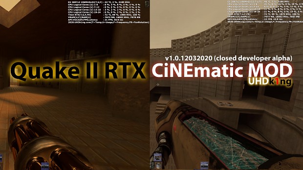 Quake II RTX CiNEmatic Mod 1.0.12032020 (updates for closed developed alpha)