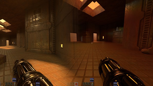 3D Design of chain guns for Quake II RTX by UHDk1ng-stainless steel and 24K gold
