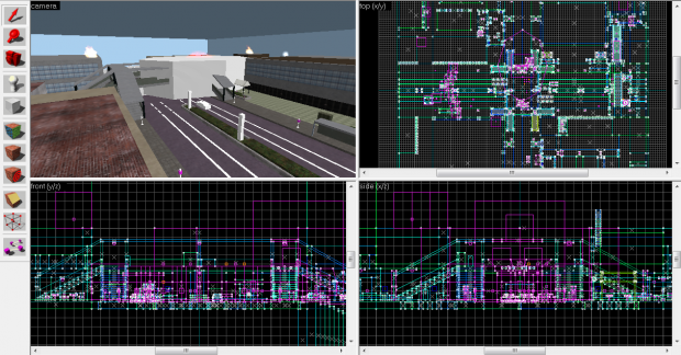 Junction map in VHE