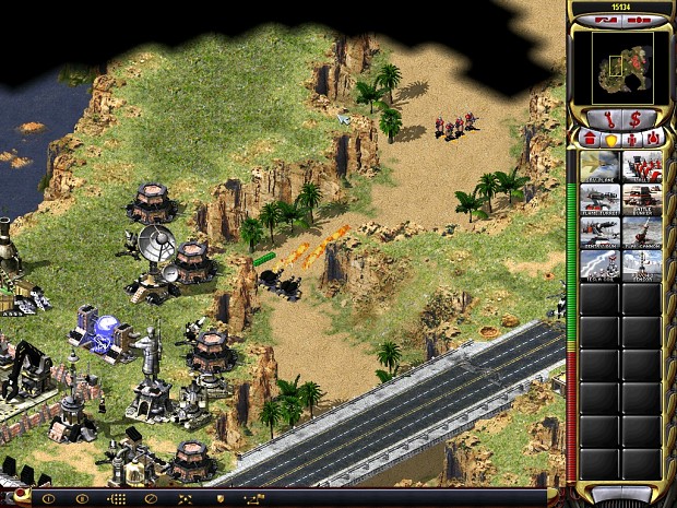 command and conquer red alert 2 black screen