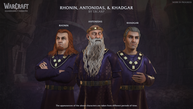 Rhonin, Antonidas and Khadgar