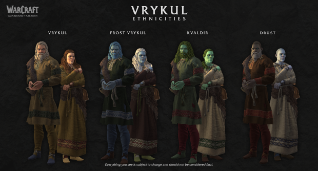 Vrykul Ethnicities/Portraits