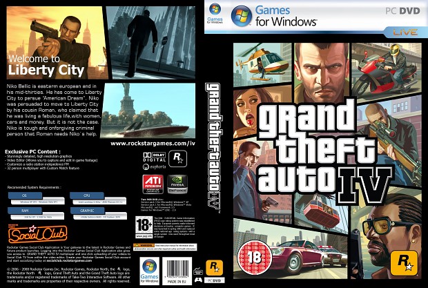 GTA IV Xbox One Edition 1.0.0.0 file - Mod DB