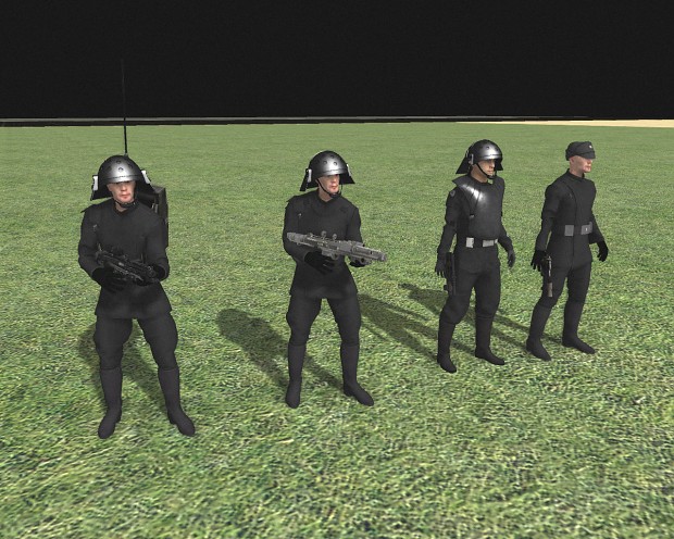 New navy troopers types