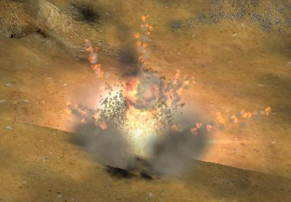 Artillery Explosion