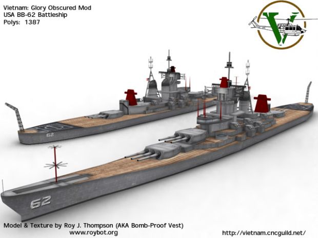 USS New Jersey Battleship