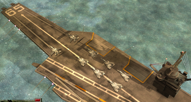 Aircraft Carrier with F14s