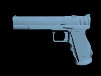 Primary sidearm of the White Teutonbergers. Shown without specular map or texture.