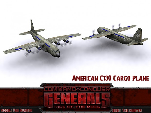 American C130 Cargo Plane