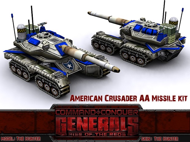 American Crusader with AA Missile image - Rise of the Reds mod for C&C ...