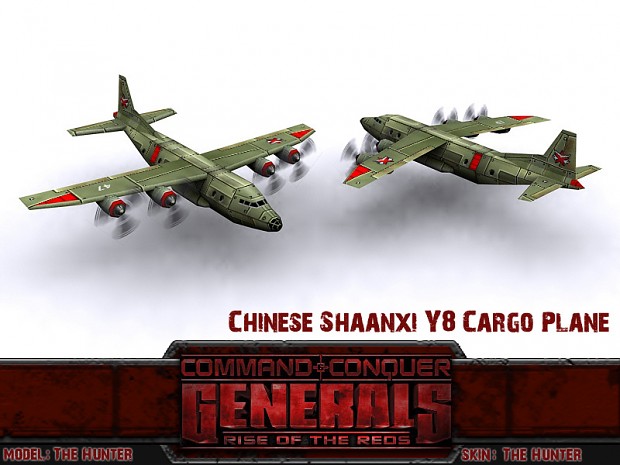 Chinese Shaanxi Y-8 Cargo Plane