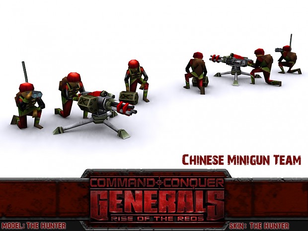 Chinese Minigun Team