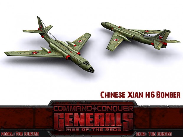 Chinese Xian H6 Bomber