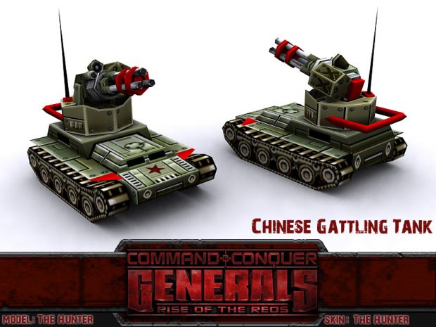 Chinese Gatling Tank