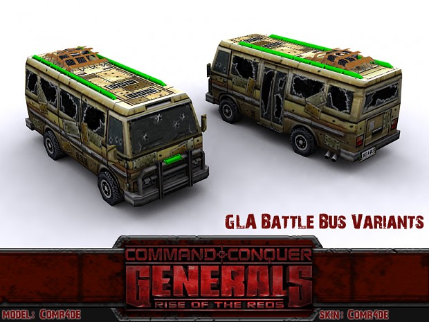 GLA Battle Bus Variants