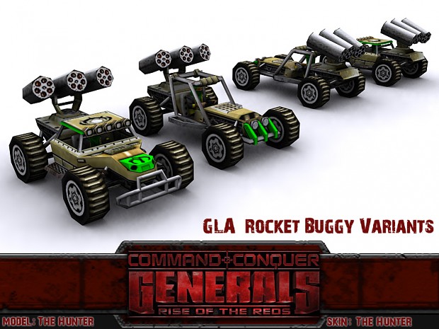 GLA Rocket Buggy Variants