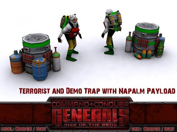 Demo Trap and Terrorist with Napalm