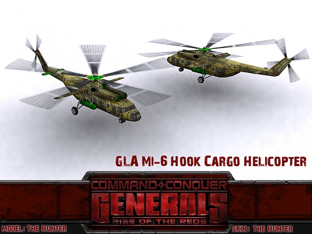 GLA MI-6 Hook Cargo Helicopter