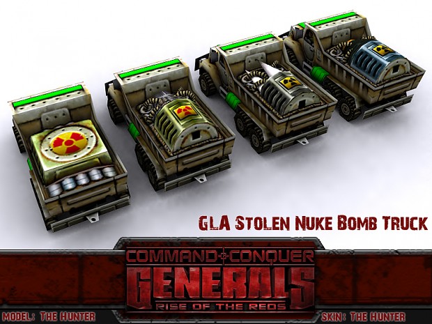 GLA Stolen Nuke Bomb Trucks
