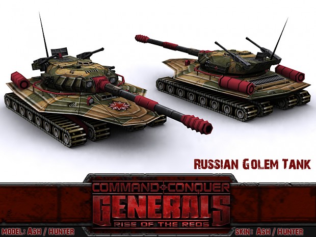 Russian Golem Tank Image Rise Of The Reds Mod For C C Generals