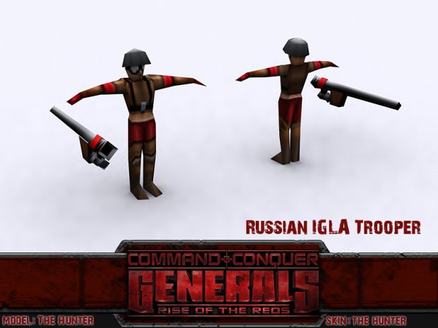 Russian Igla Trooper