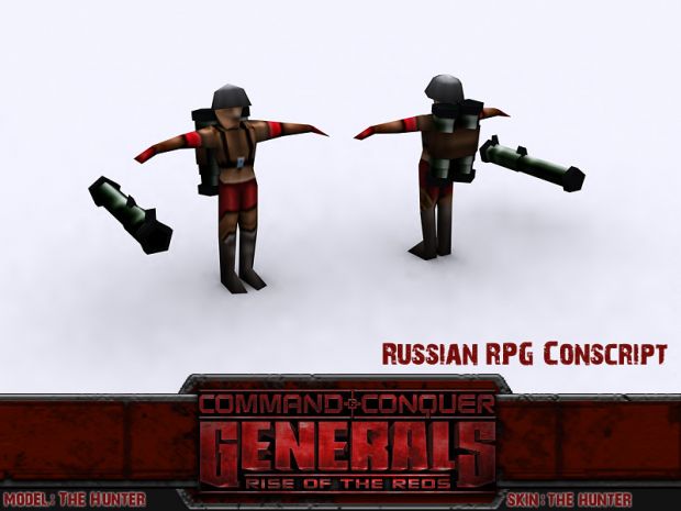 Russian RPG conscript