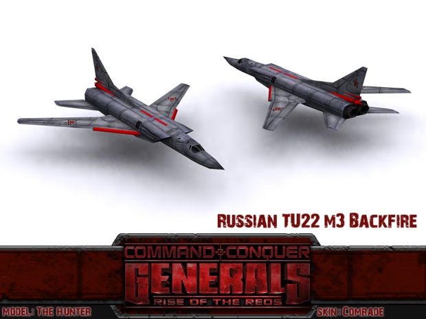 Russian TU 22 M3 Backfire