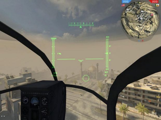 MH-6 LittleBird Cockpit