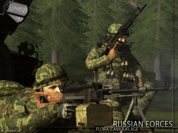 Russian Forces Flora Camouflage