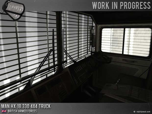 MAN HX 18.330 4x4 Truck - Interior