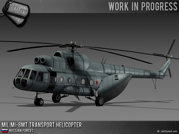 Mil MI-8MT Transport Helicopter