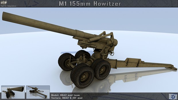 New Artillery! 155mm Gun M1 Long Tom