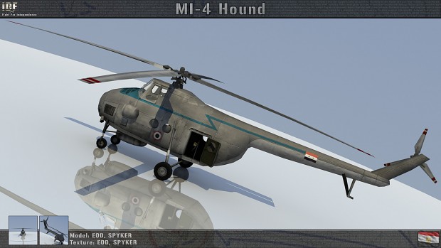 MI-4 Hound - Render