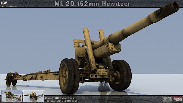 New Artillery! ML-20 152mm Howitzer