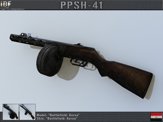 PPSH-41 Render