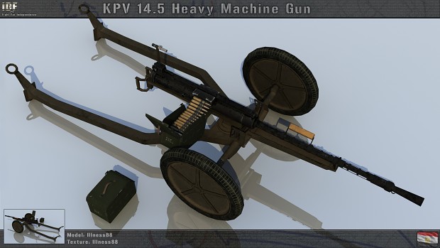 New KPV 14.5mm Heavy Machine Gun