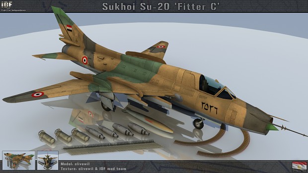 Egyptian Su-20 image - IDF: Fight for Independence mod for Battlefield ...