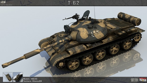 Egyptian T-62's!