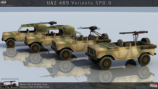 UAZ-469 Variants
